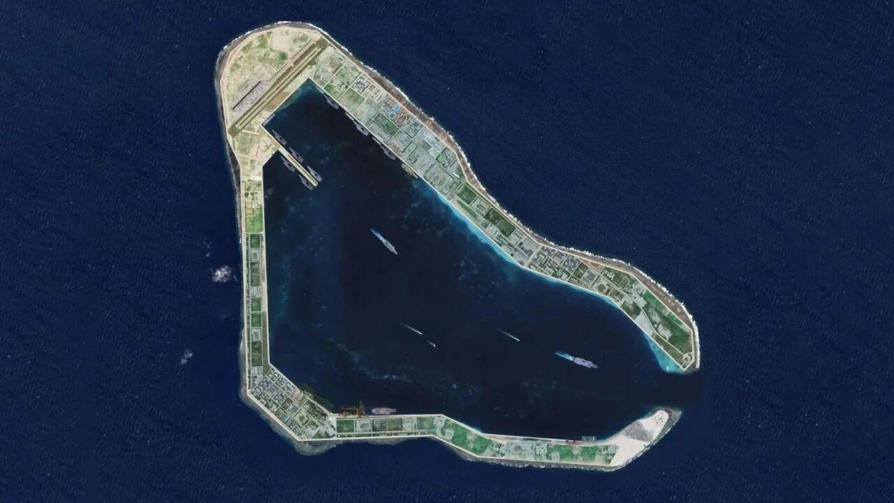 出现建筑物了？菲媒：黄岩岛潟湖入口出现6米大小的物体！根据菲媒的最新报道称，