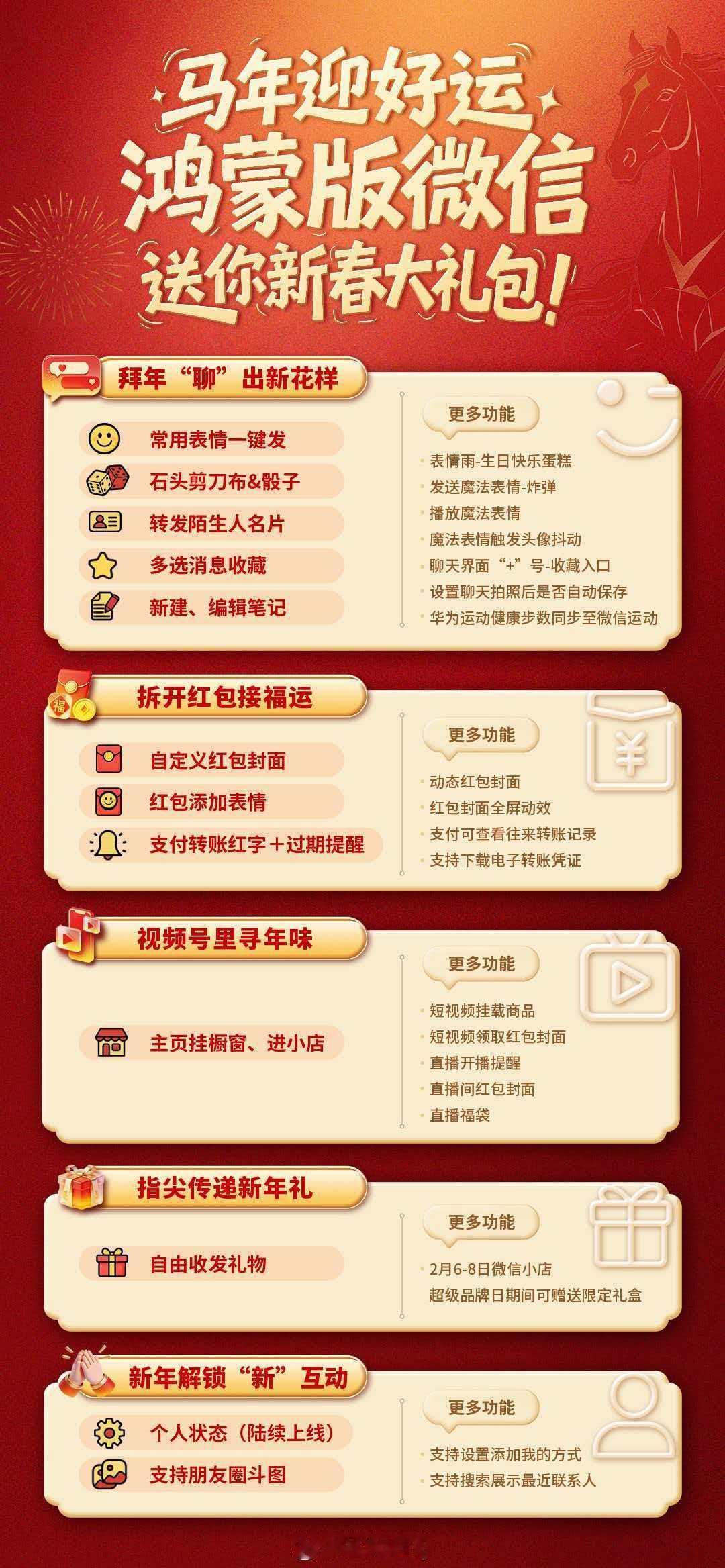 鸿蒙版微信“史诗级”全新版本正式上架！20余项实用功能齐上线，全面覆盖聊天社交、