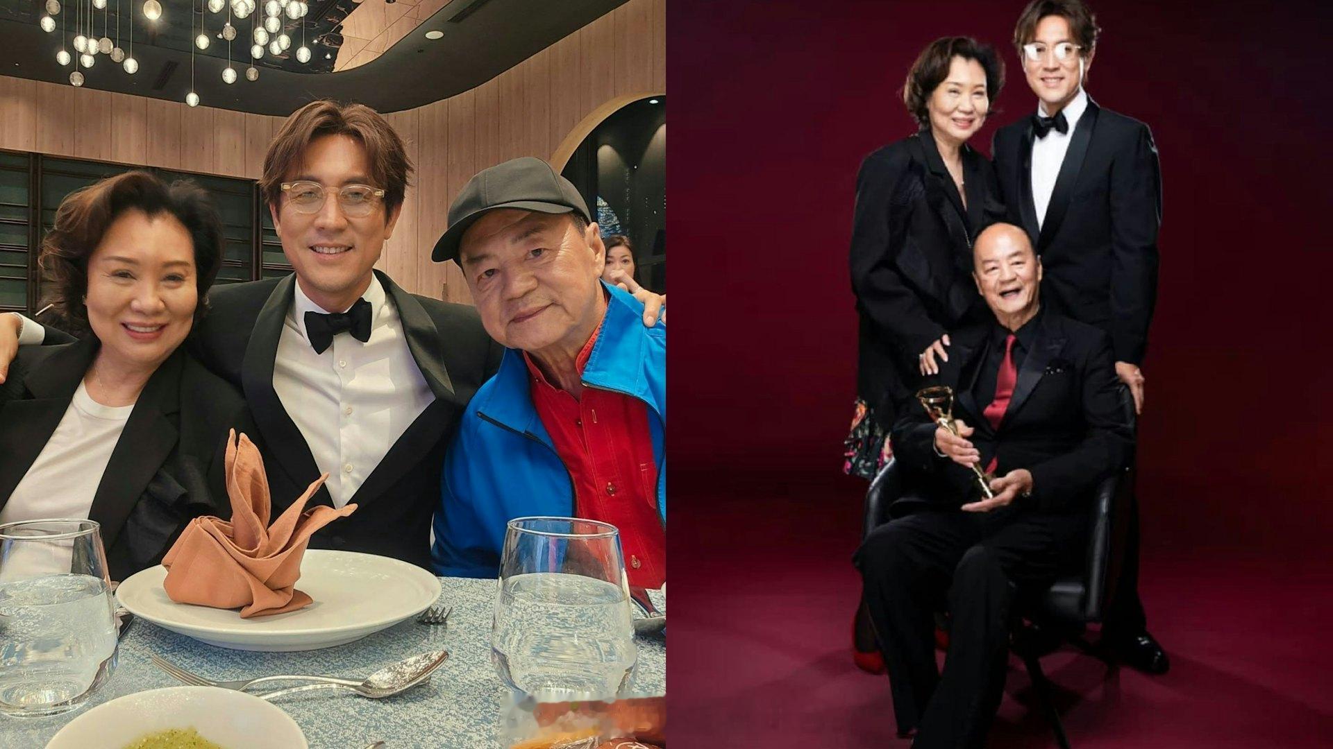 谭俊彦45岁生日晒全家福　收最好礼物：爸爸同妈妈嘅笑容係无价嘅|香港01视