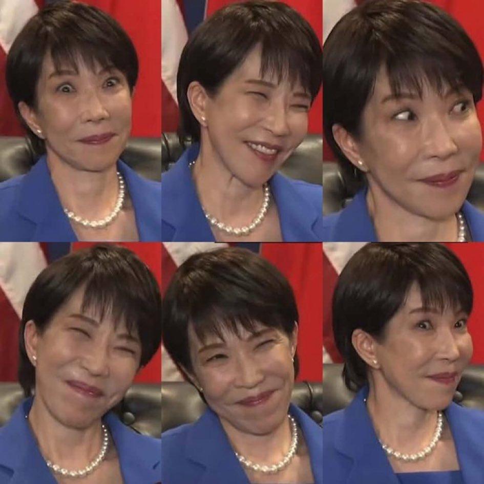 她大概以为这样的表情很酷，除了轻浮，还能用什么词，这都跟谁学的？嘴巴咕哝咕哝
