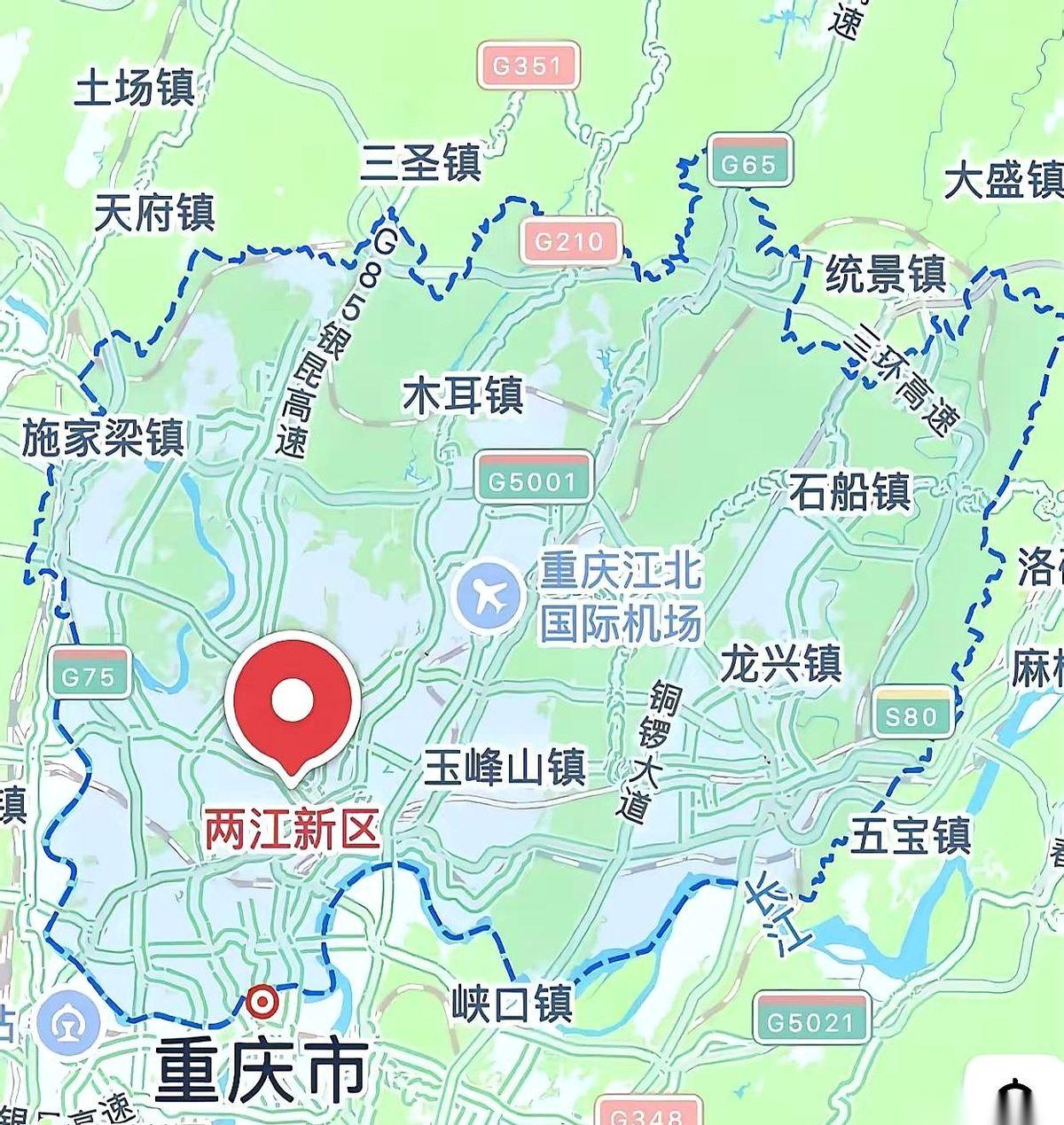 江北区，没了。渝北区，也没了。就从2025年11月6号开始，这两个我们喊了几