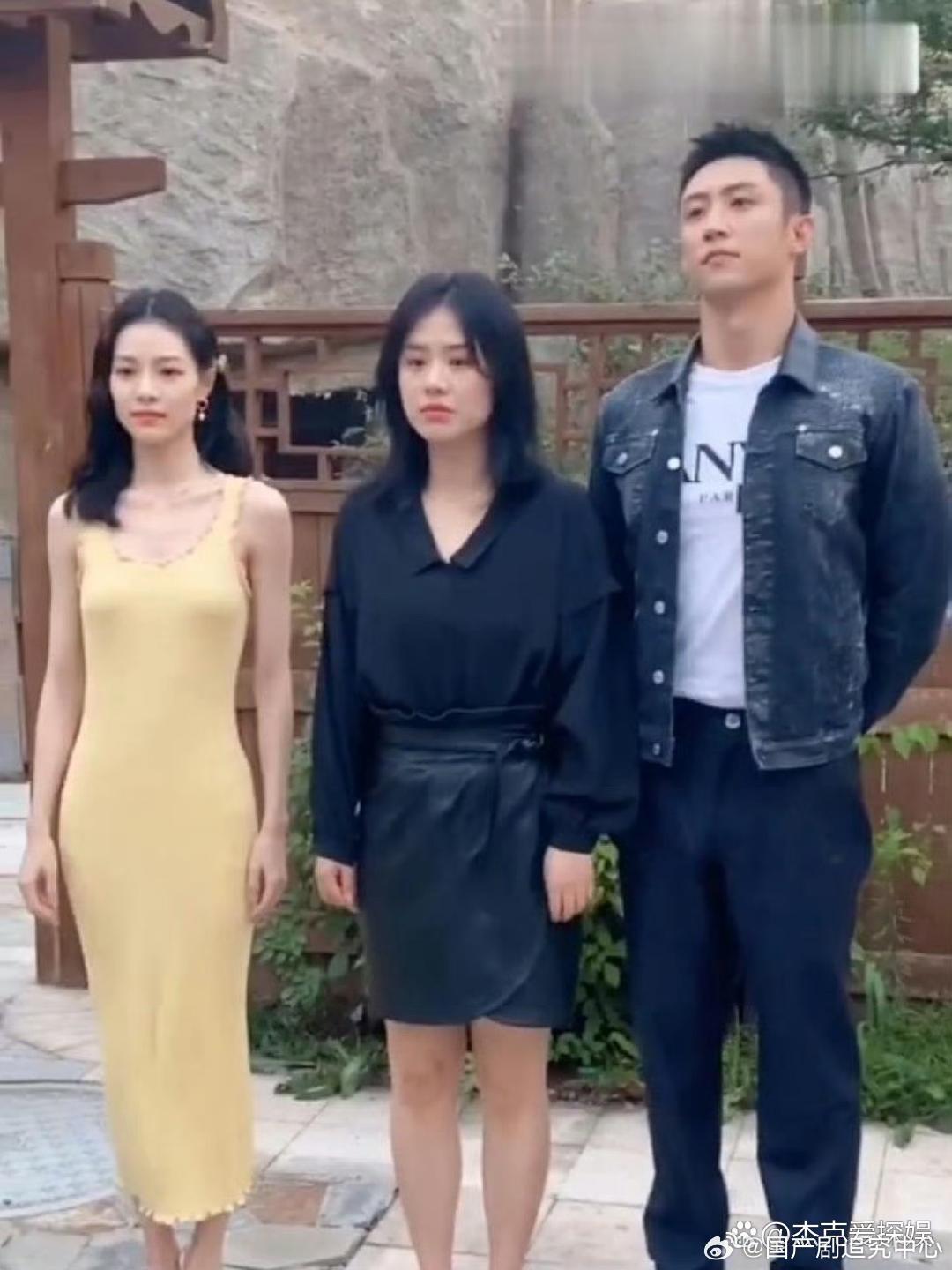 马思纯和钟楚曦体型差，真的差好多啊！