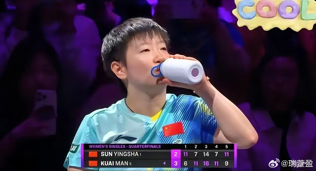 我其实早就预感莎莎这场会输，她整场都没真正调动起来。其实输了真的挺好，正好趁这个