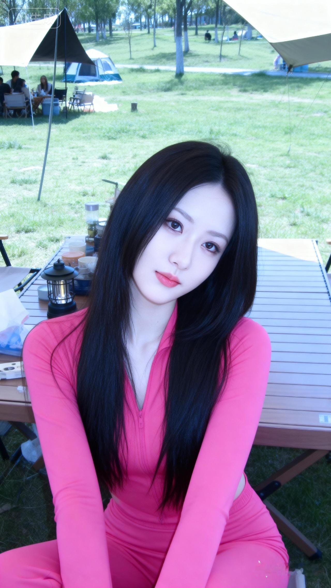 粉嫩少女心，户外野餐的甜美时光🌸🌳