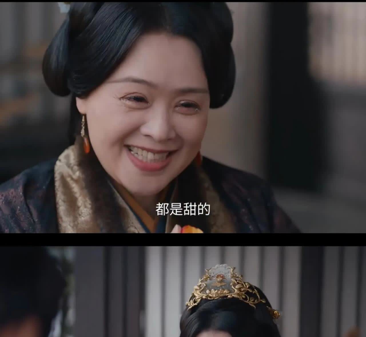 哈哈，又看到她了《折腰》里演男主魏劭的妈妈！崔奕47岁，长得温和大气，自