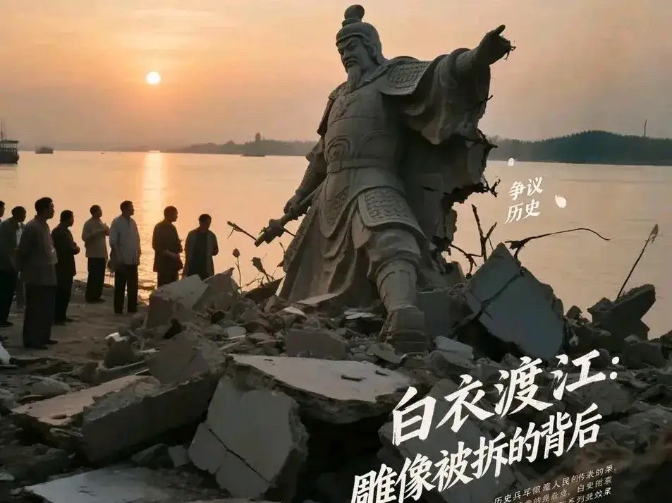 吕蒙的雕像为什么会被自己家乡的后人砸烂？难道白衣渡江真的这么可耻吗？据说在八九十年代，南方商人来吕蒙