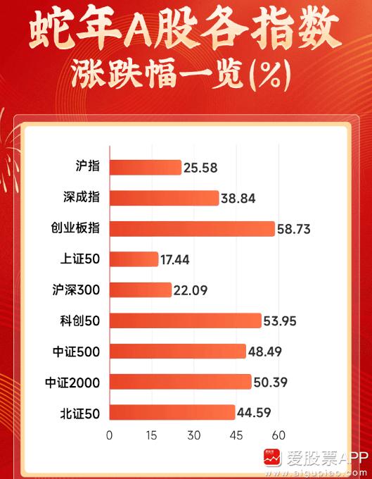A股蛇年结束了，这一年有点“虎头蛇尾”啊！尤其今天三大指数跌超1%，有点让人懵逼