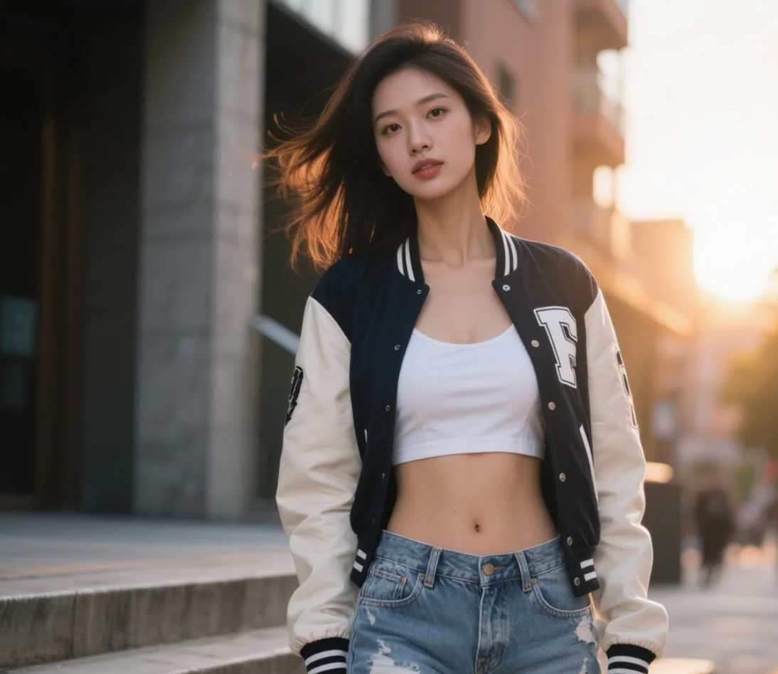 辣妹出街，这套造型简直太吸睛了！