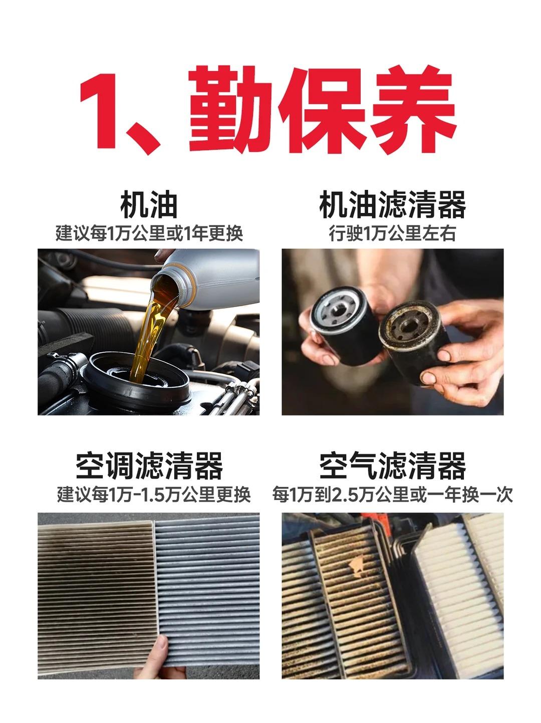 🚗汽车保养周期｜3类项目一次分清✅新手车主直接抄作业！分清必做、缓做、可免