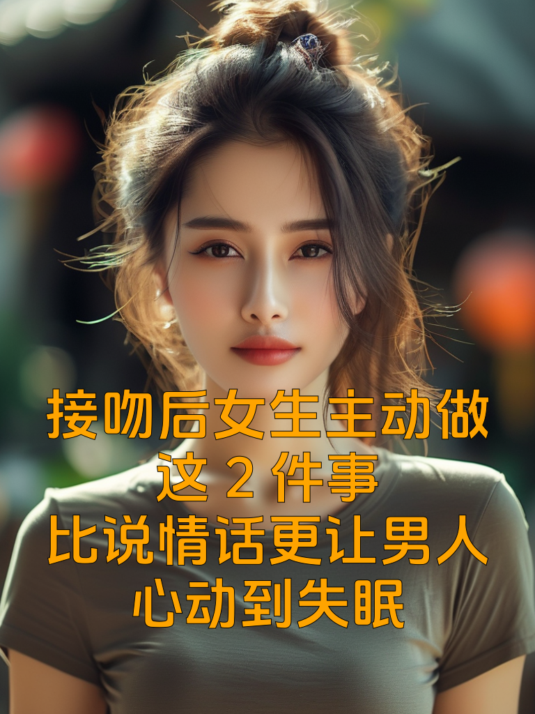 接吻后女生主动做这2件事，比说情话更让男人心动到失眠