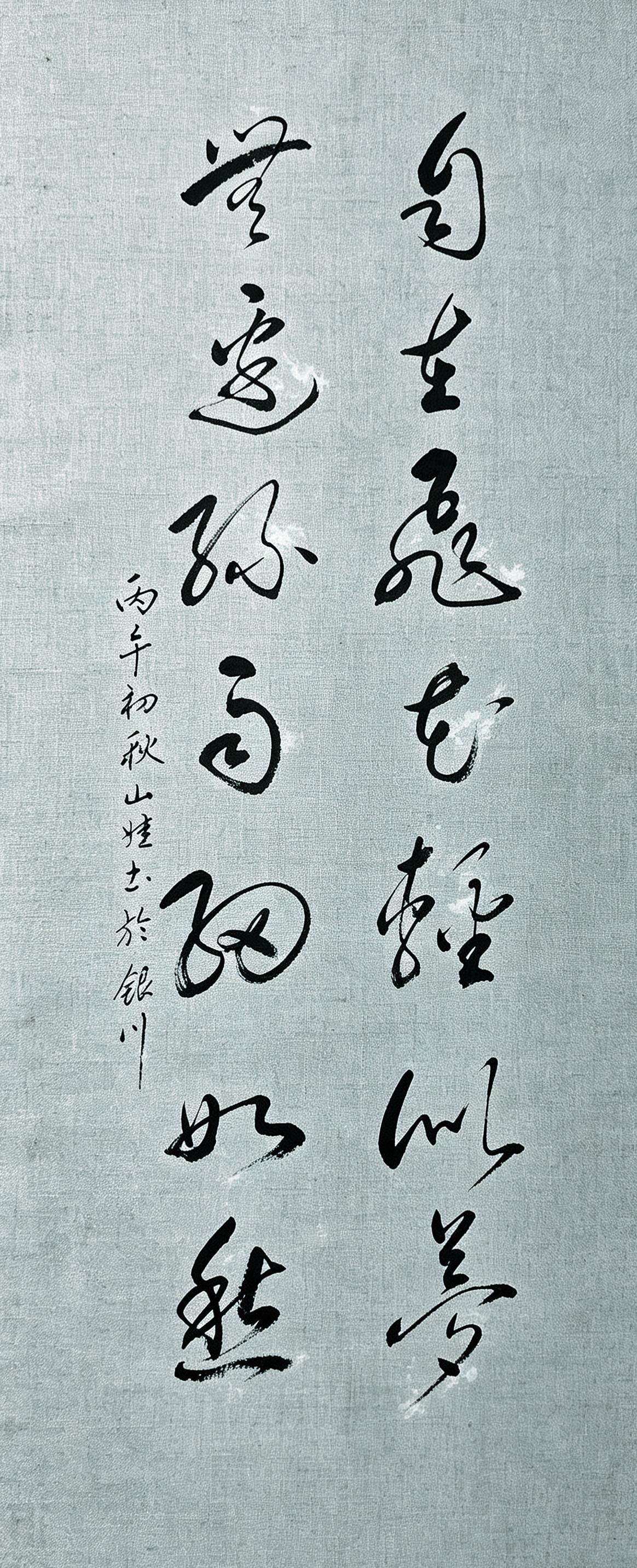能完整认全这幅草书的人，草书功底定然不俗，堪称行家水准！“自在飞花轻似梦，