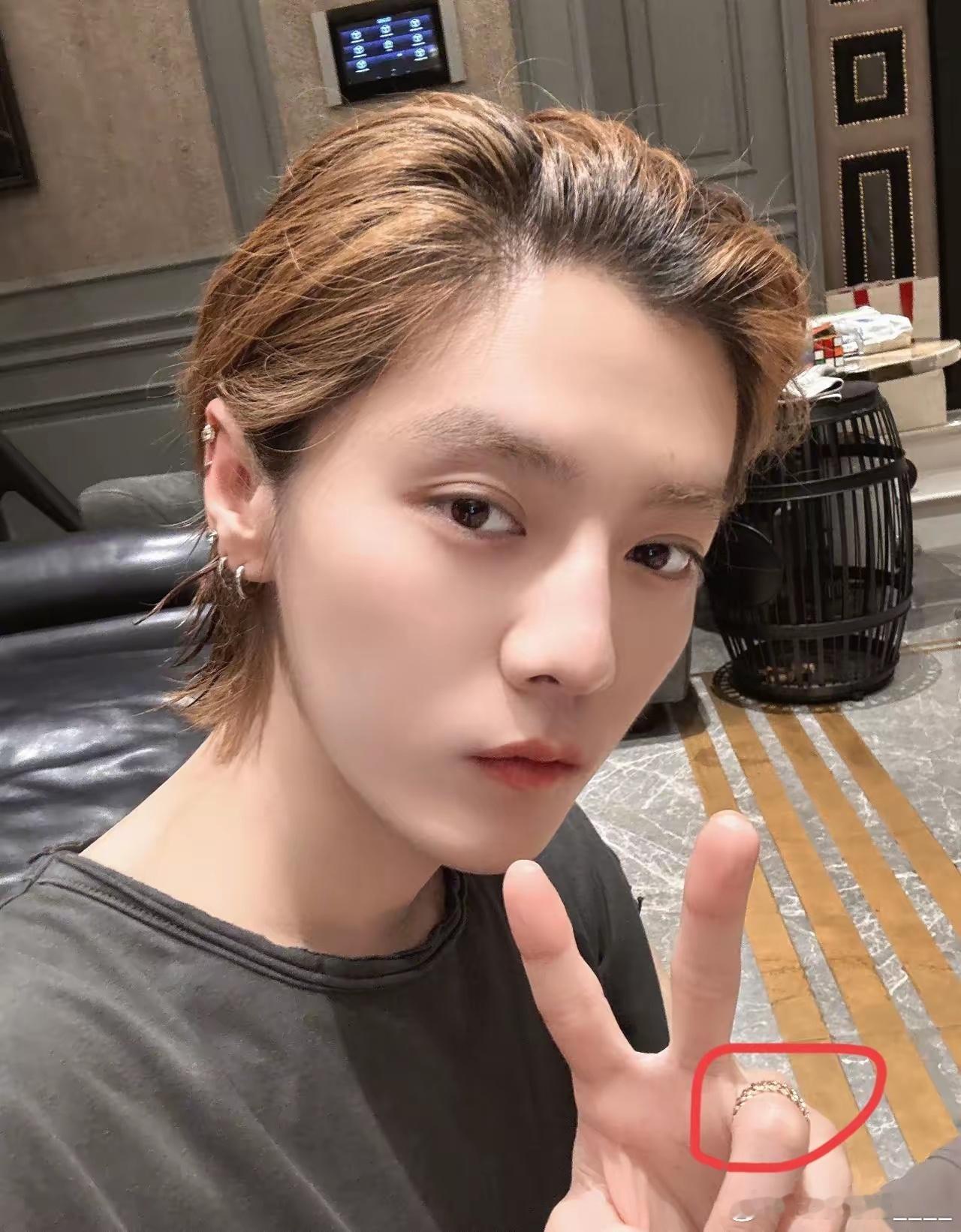谁能想到啊那个消失在社交平台好几个月的鹿晗突然用一张素颜自拍炸了屏！​之前总有人