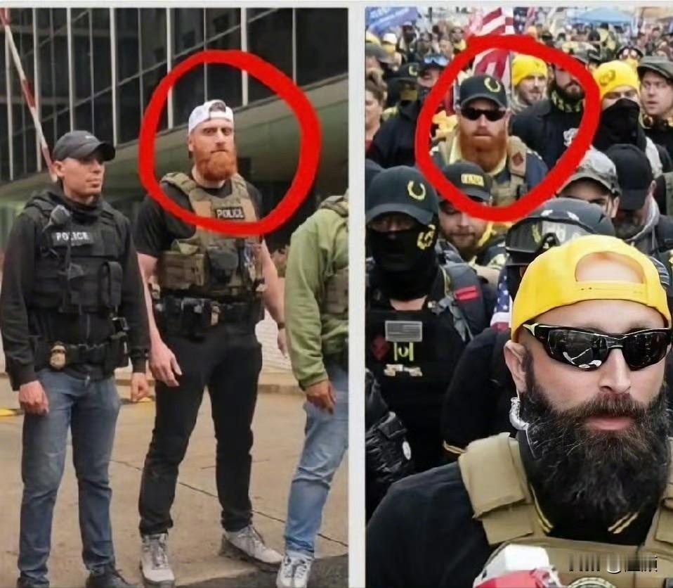 美国网友曝料：移民与海关执法局（ICE）混进2021年占领国会山的特朗普支持者！