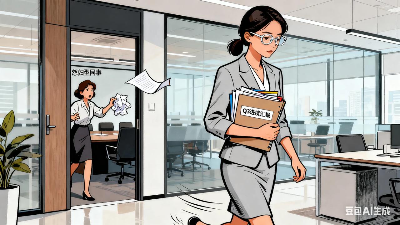 上班久了你会发现,不管在哪个公司,最最应该远离的,是“怨妇型同事”。