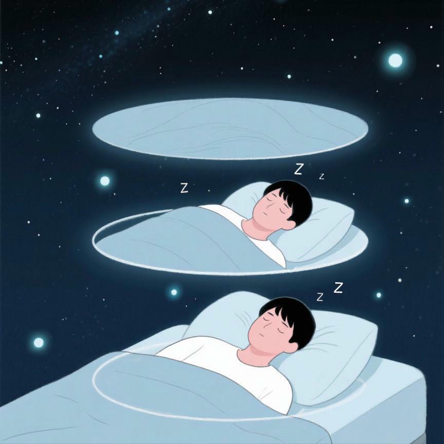 昨天做了个梦中梦。睡梦中我在我姥姥家睡觉，睡梦中到处找厕所，找到以后哗哗尿。尿