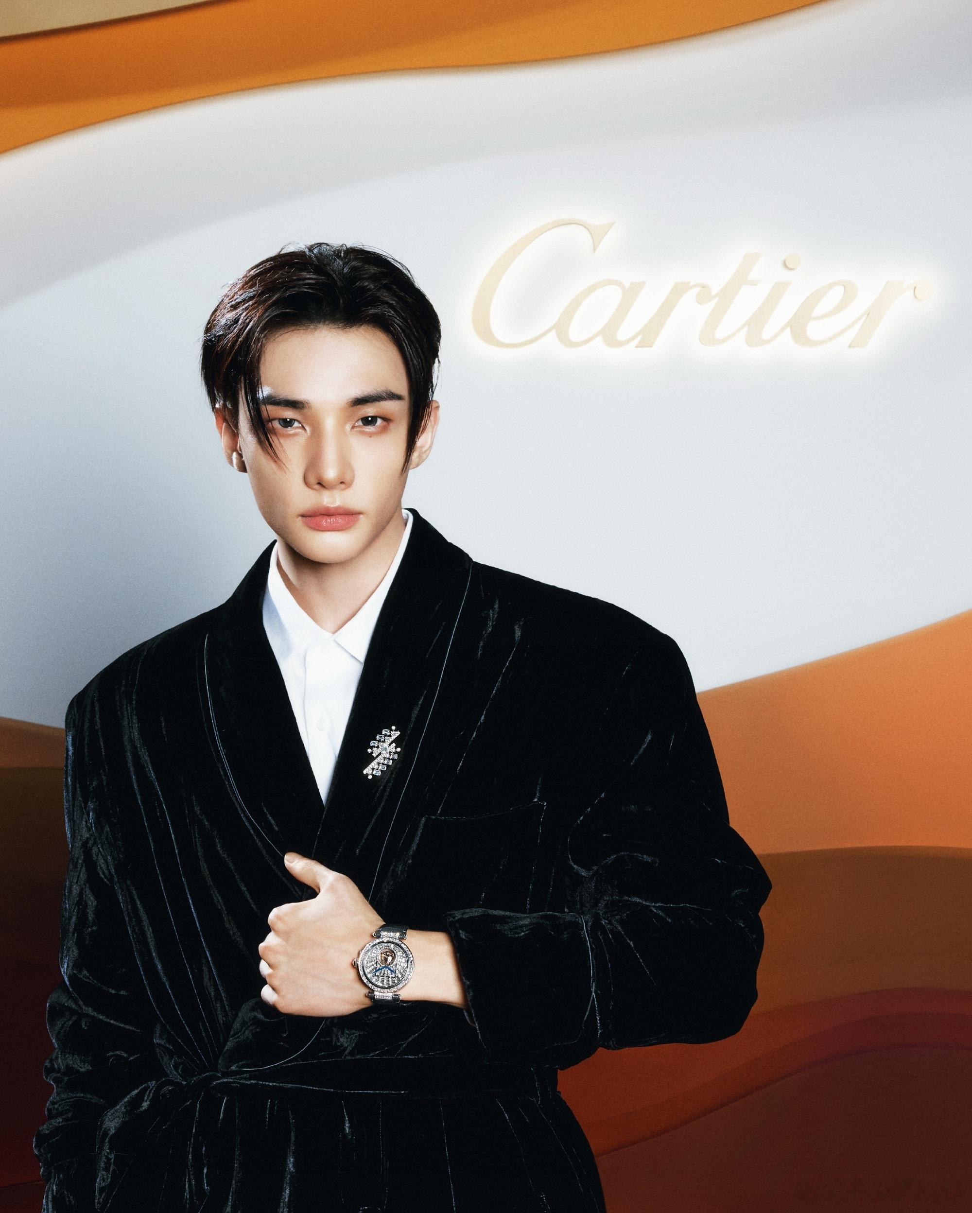 黄铉辰×Cartier高级珠宝晚宴活动官方大片时尚灵感解读​​​