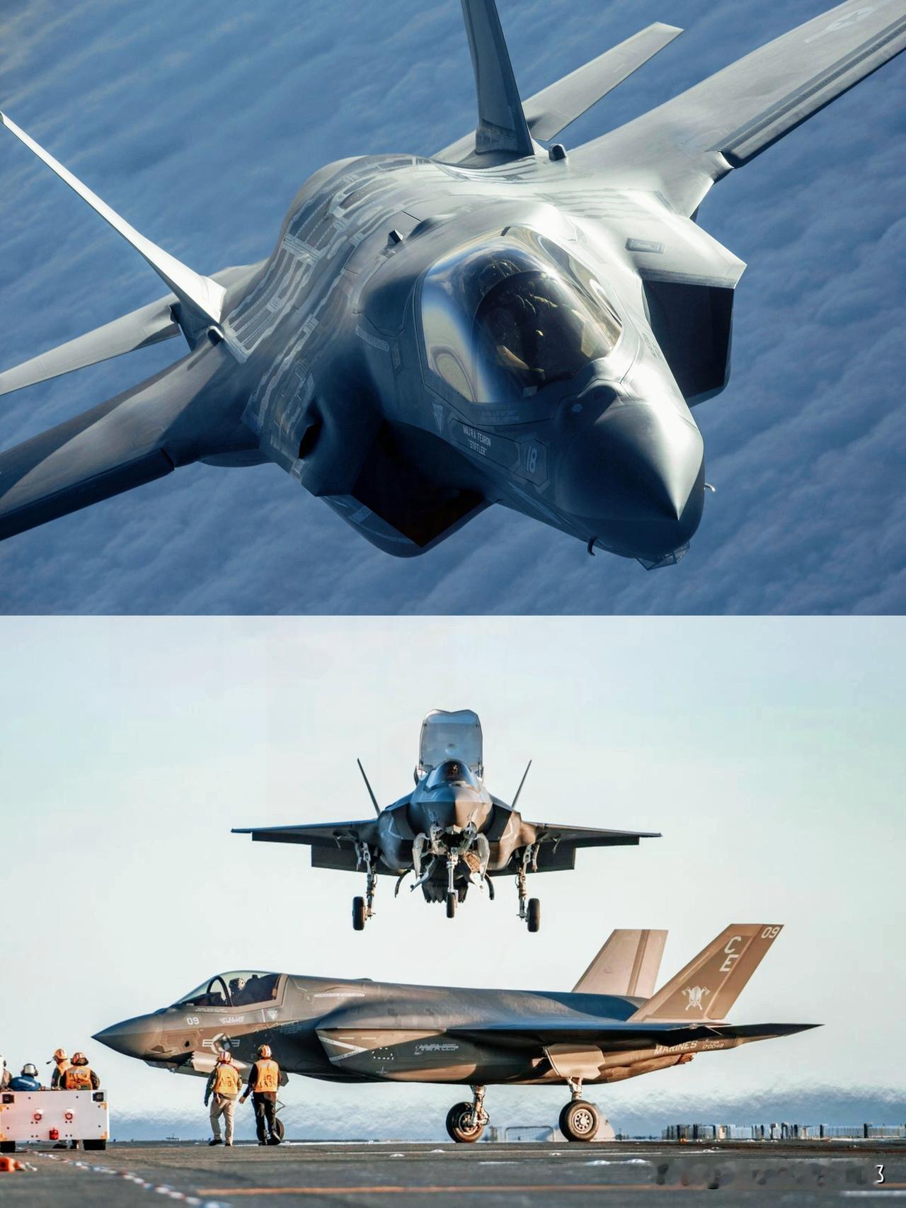 核谈判前夜中东的火药桶直接拉满了！美军18架F-35隐身战机连夜扑向中东，双