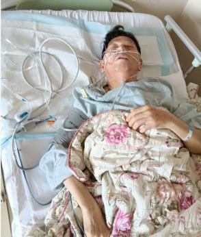 看哭了，广州一位单亲爸爸因胃癌不幸离世，弥留之际，他紧紧搂住五岁的女儿，嘱咐她往