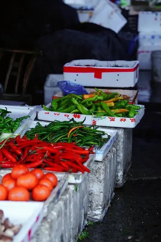 菜市场真是个充满故事的地方。昨儿我就瞧见卖豆腐的大姐跟顾客为两毛钱吵起来，谁能想