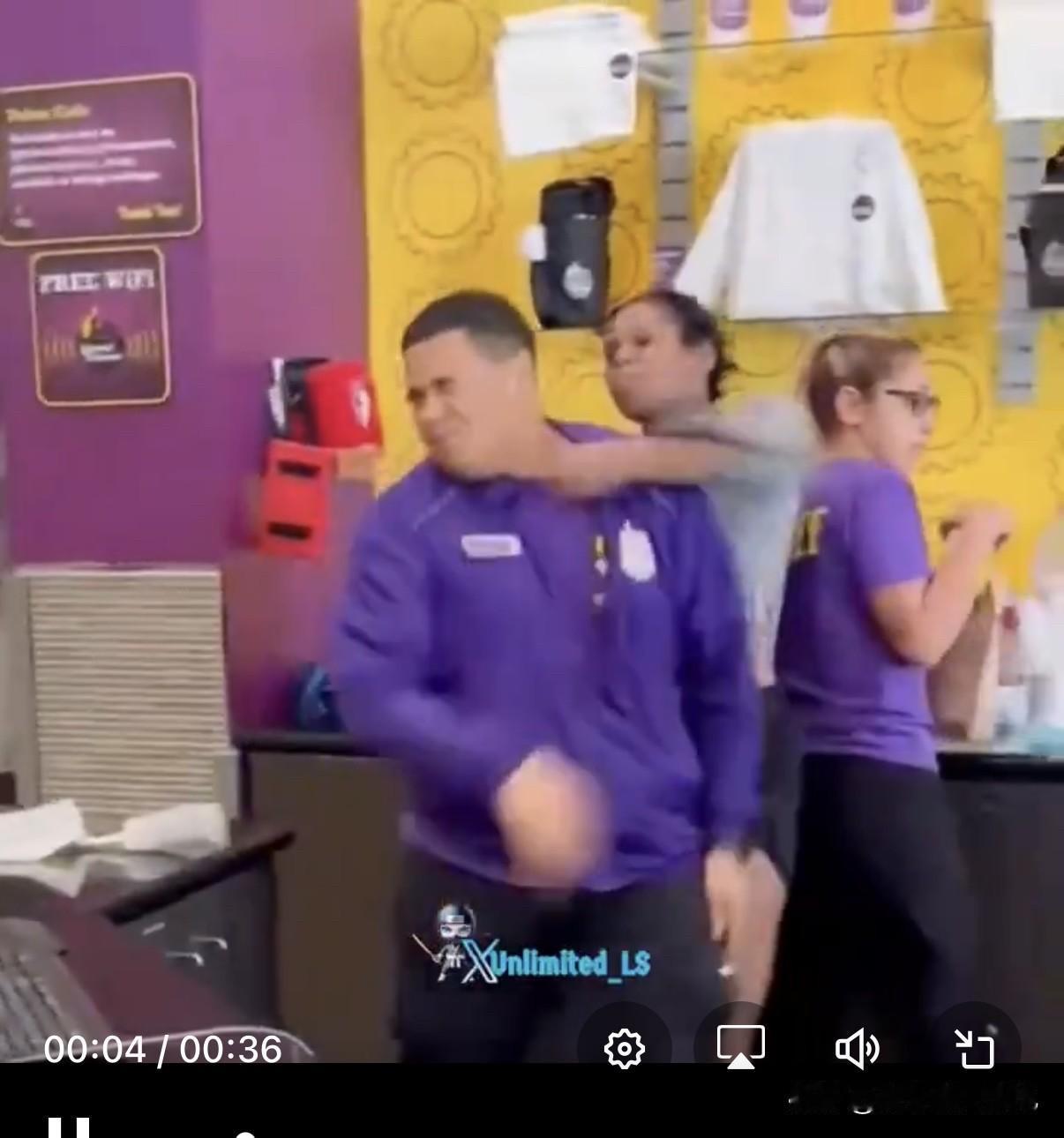 一名35岁非裔美国女子基娅拉·布莱恩特因因袭击和扰乱治安被捕，在她在迈阿密Pla