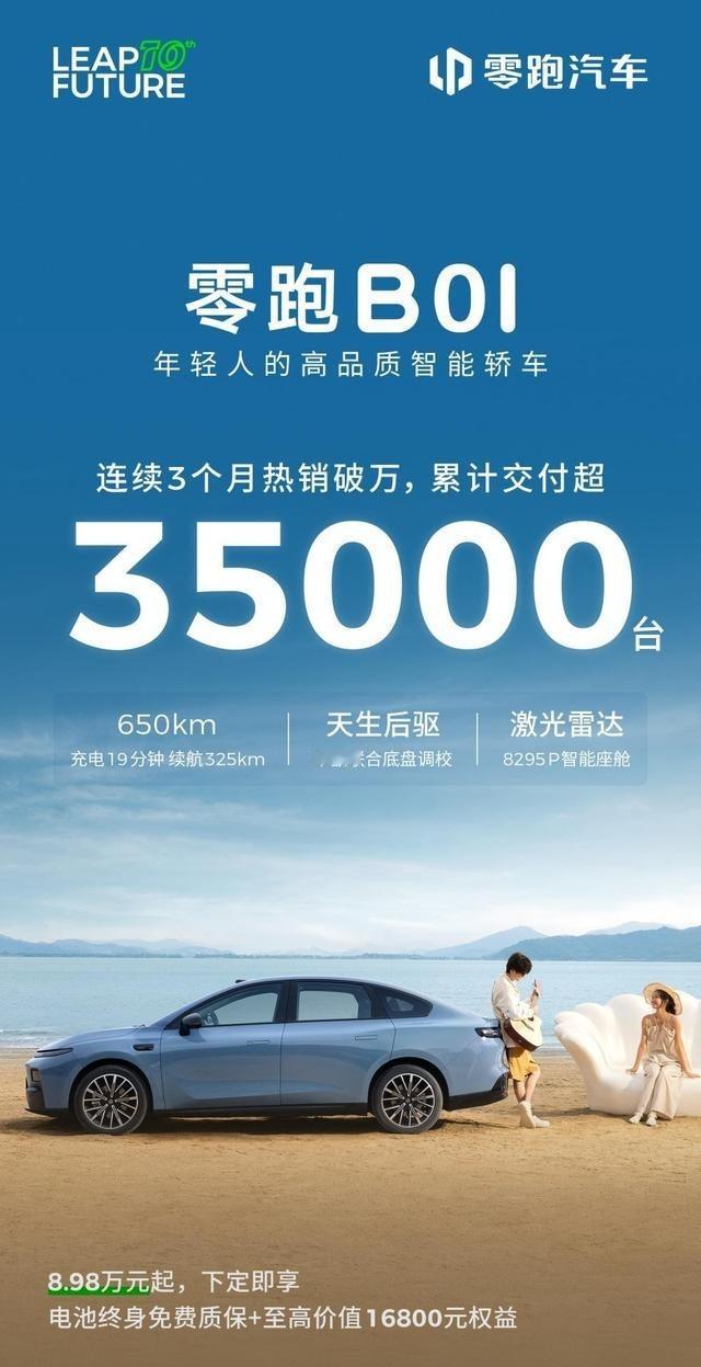 零跑今年这销量为啥噌噌往上涨啊？最新那周订单又冲过1.2万辆了，眼瞅着年销50