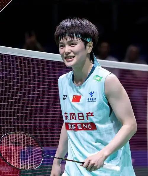 刚刚结束了一场2026德国羽毛球公开赛女单半决赛争夺，女单1号种子、囯羽名将王祉