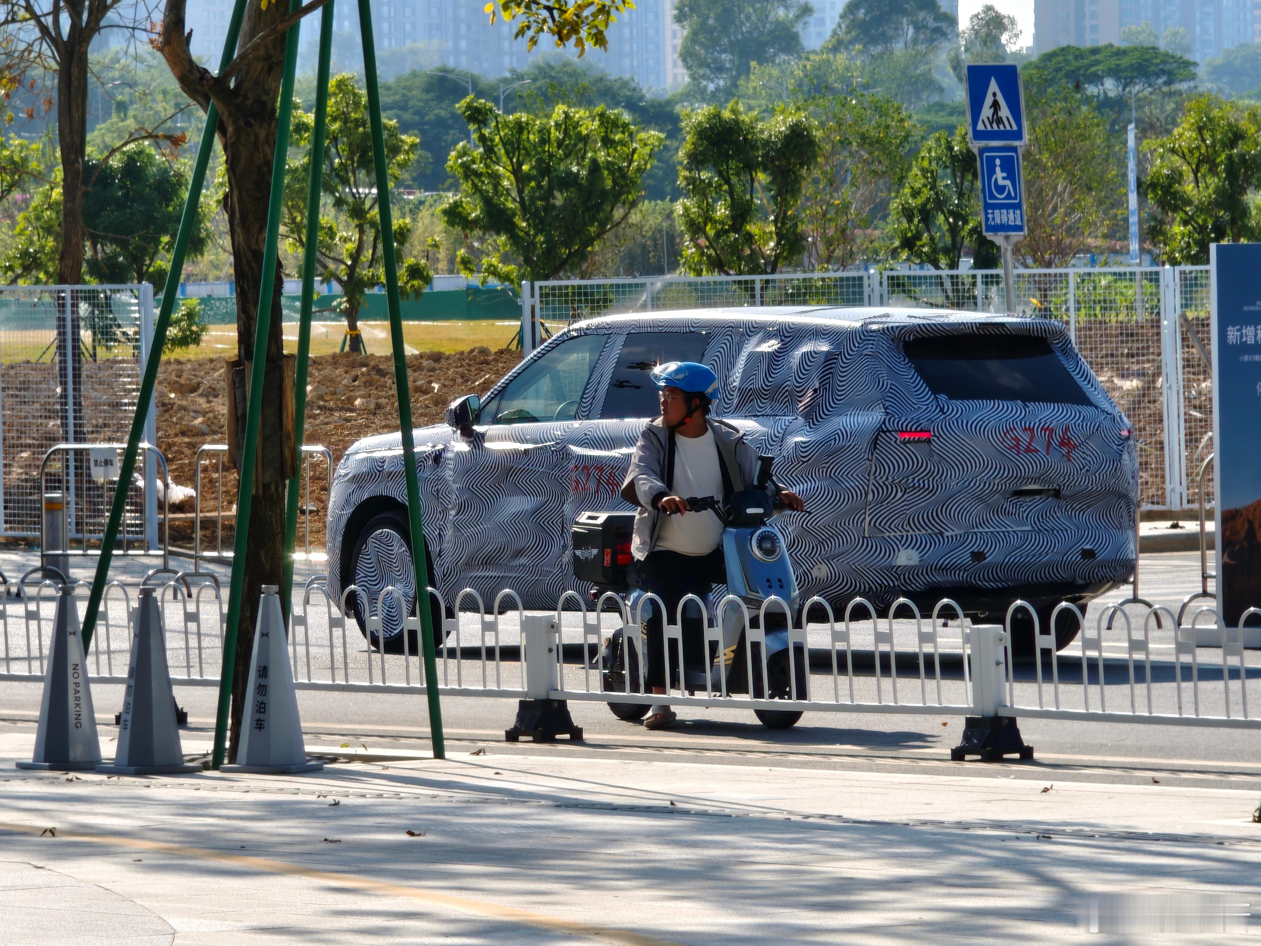 偶遇小鹏G01测试车[doge]​​​