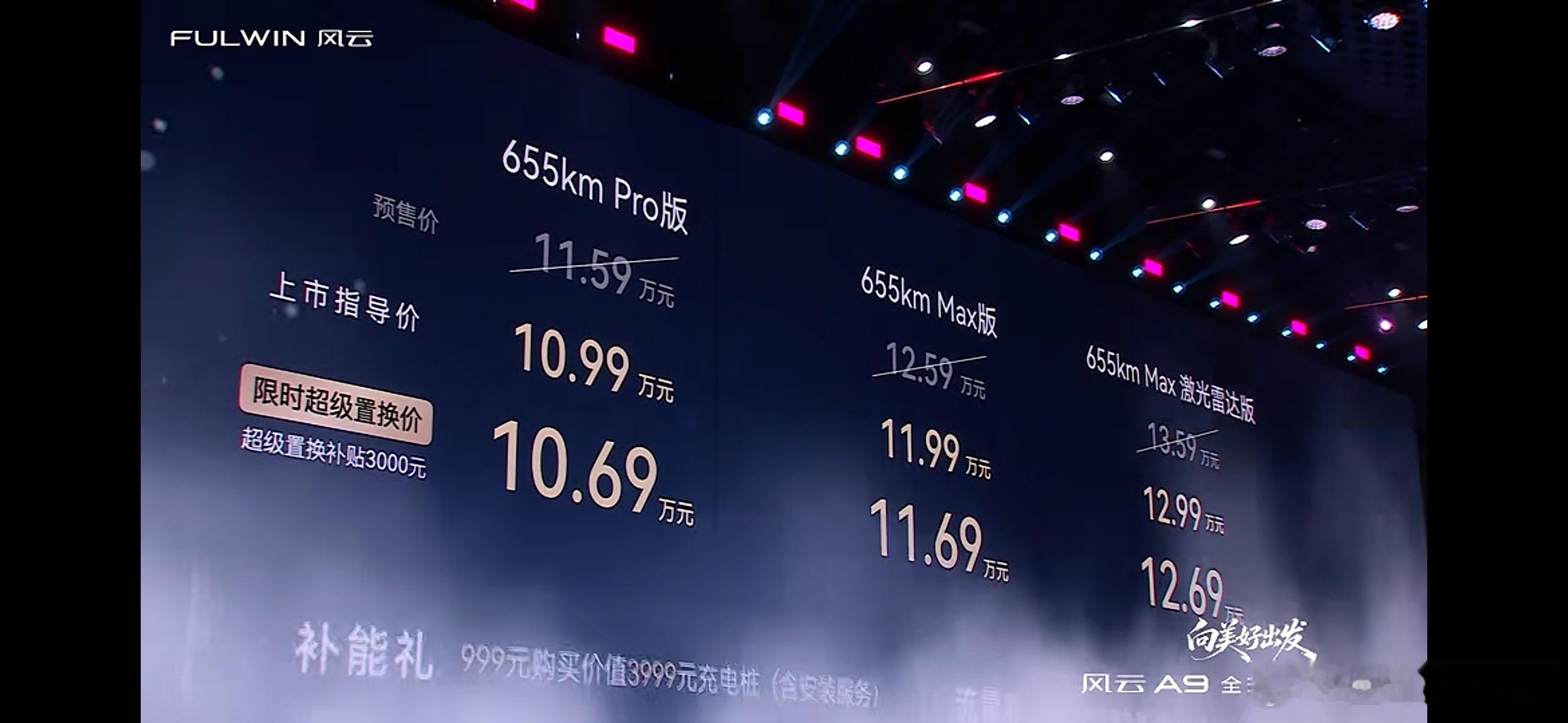 夺少？？？风云A9顶配才12.69万顶配辅助驾驶我试过，城区也挺好用的，卷到这个