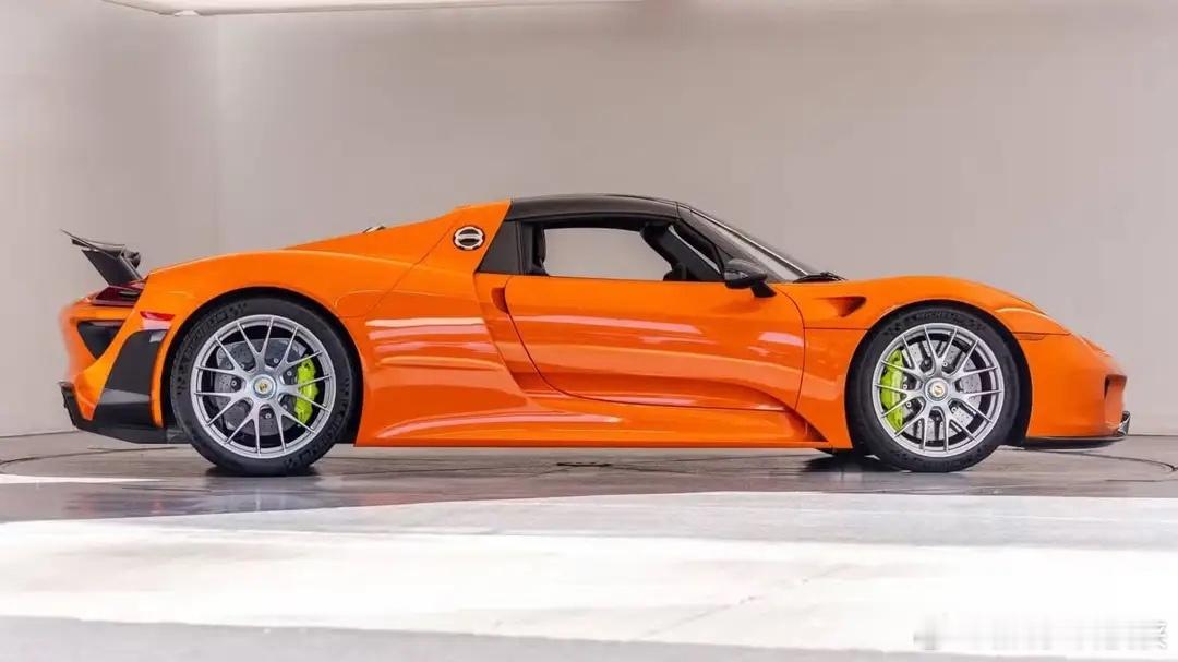 史上最贵保时捷918Spyder，十年前这车新车基础价就84.5万美元，这还是