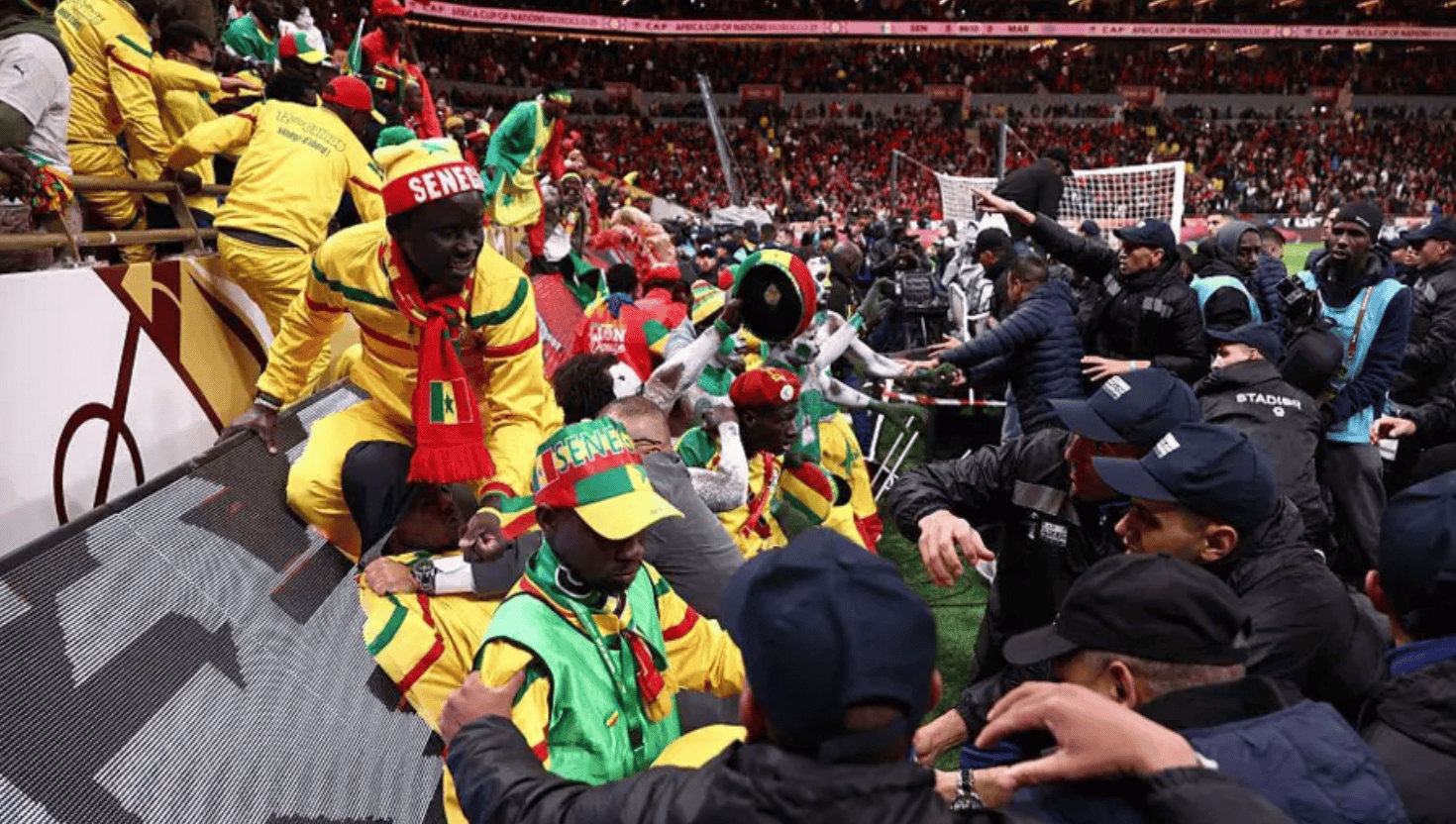 塞内加尔决赛中途离场或被制裁, 非洲足协: 行为不可接受