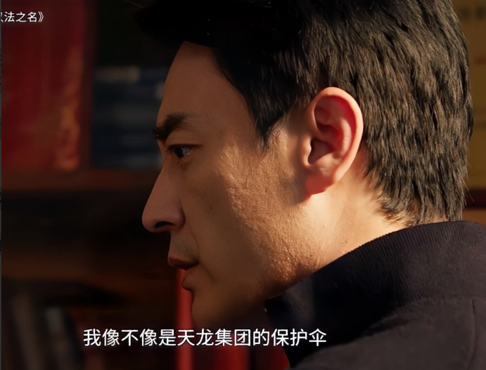 《以法之名》的笑点是李人骏贡献的。好不容易意识到自己被当枪使了，结果盘逻辑把自