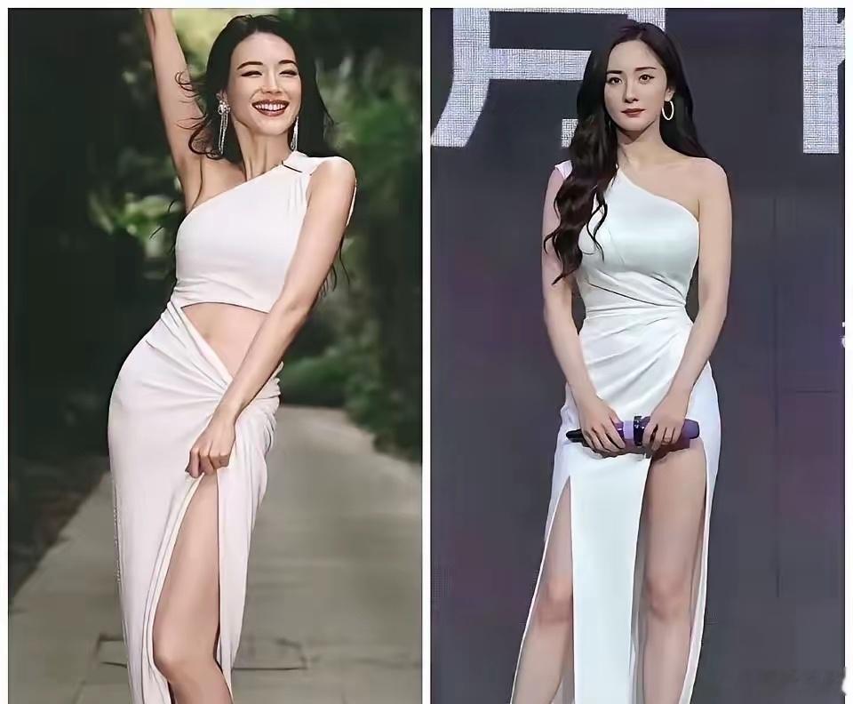 同样一件衣服，舒淇穿出了风情万种，杨幂穿出了有惊无恐！撞衫这件事在娱乐圈从来就