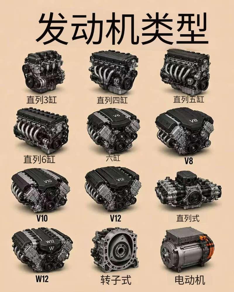 汽车发动机各类机型：差别究竟在哪？标题汽车发动机各类机型：差别究竟在哪？