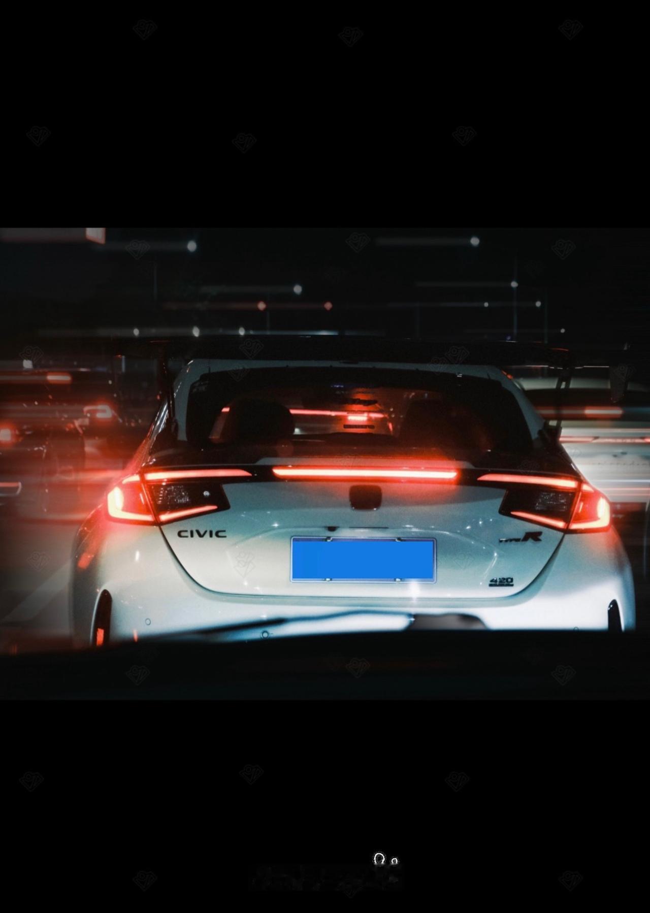 “永远记得它的尾灯一闪而过的瞬间”！改装车文化typer思域typerjd