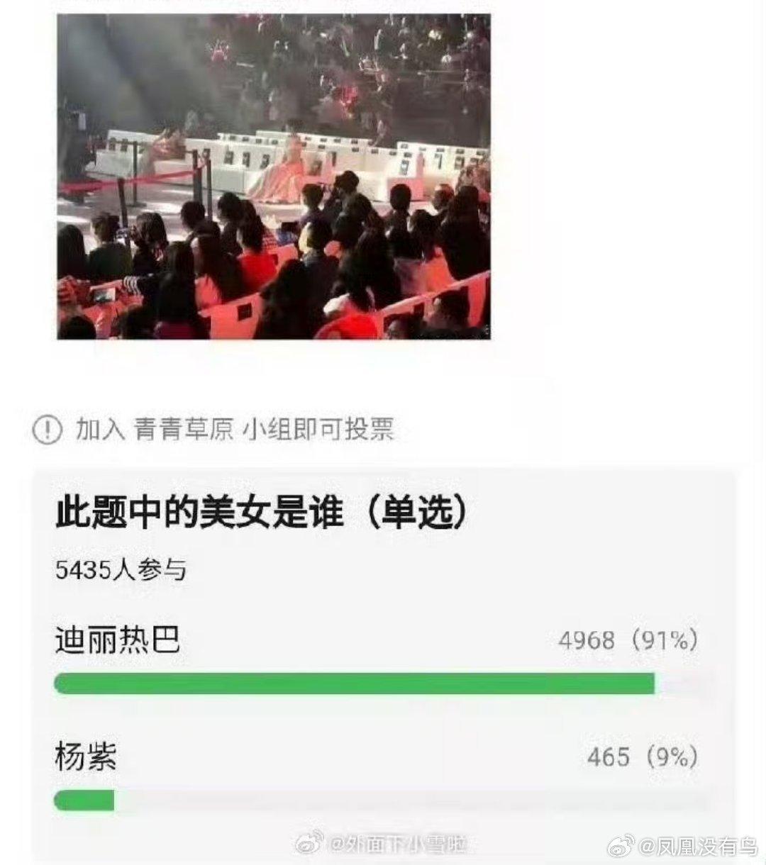 杨紫迪丽热巴同框合照