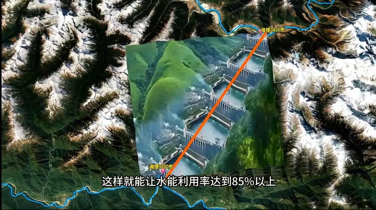 怪不得印度不闹腾！原来雅鲁藏布江水电工程不是筑高坝蓄水发电，而是开挖隧道，利