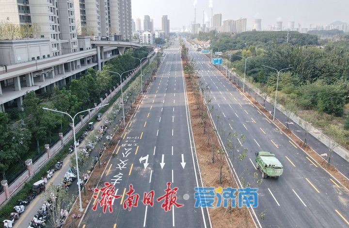 黄台南路明日通车, 济南东部城区再添“交通动脉”