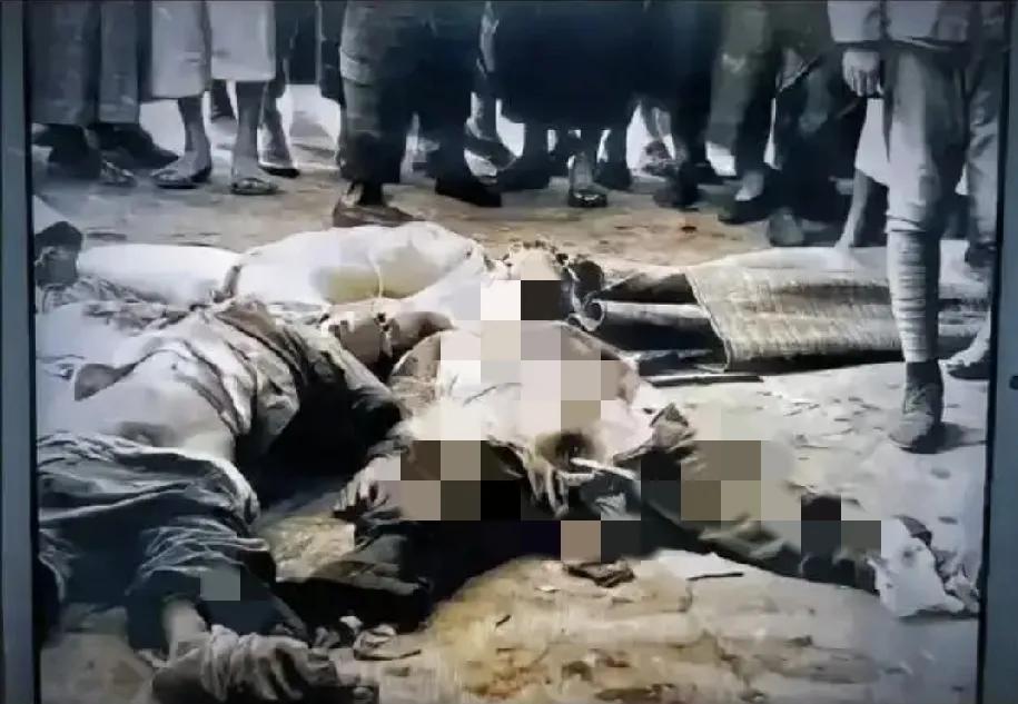 这些不是传说！是刻进民族骨血里的苦难，永远不能忘！日军把逃跑的慰安妇绑在木