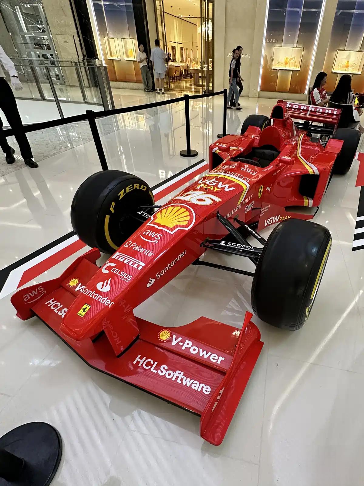 普通人能见到的F1赛车是什么样的？这一台法拉利F1是1999年法拉利车队夺得总