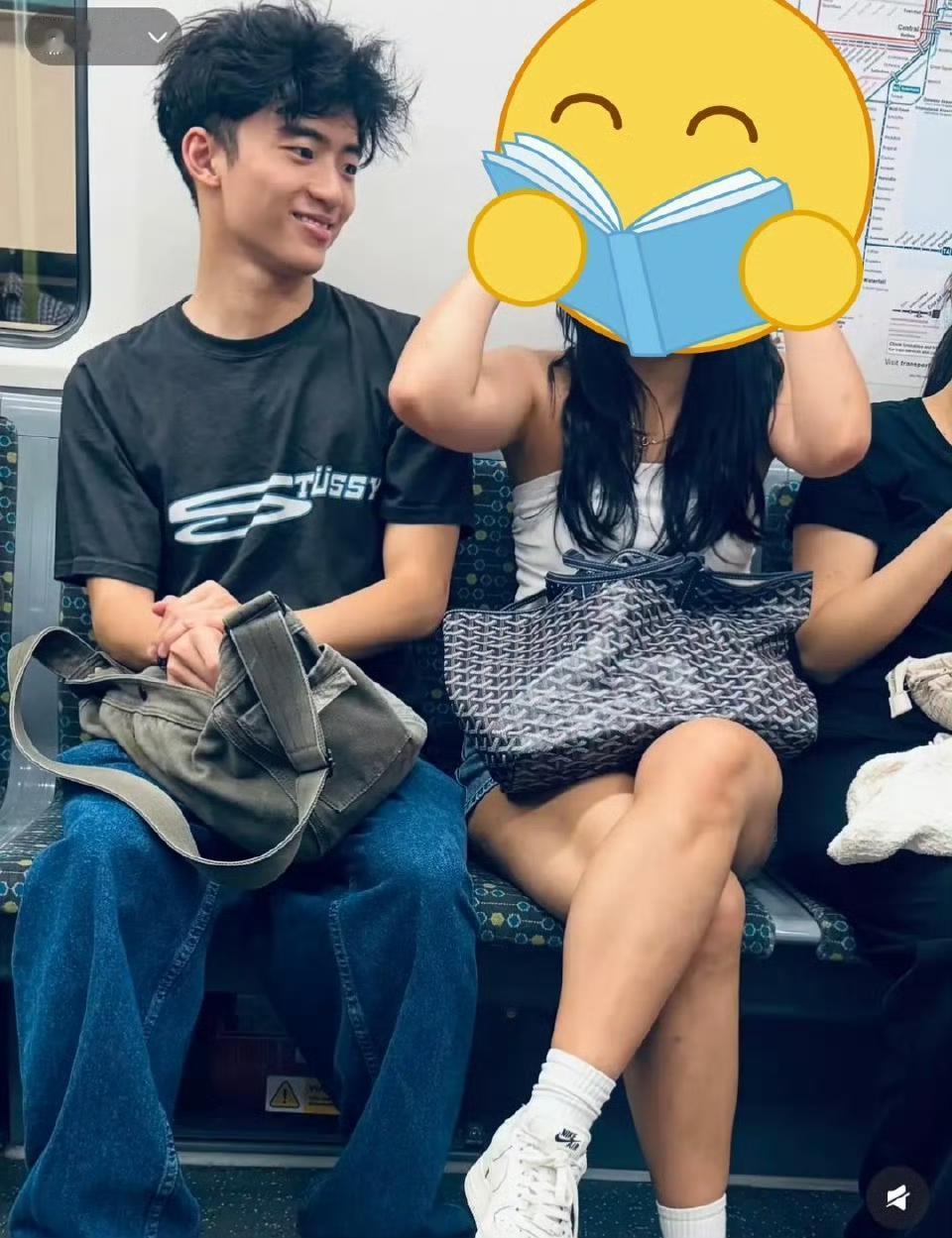 谢霆锋和张柏芝的大儿子Lucas已经开始谈恋爱了，有网友偶遇在澳洲他和和女友一起