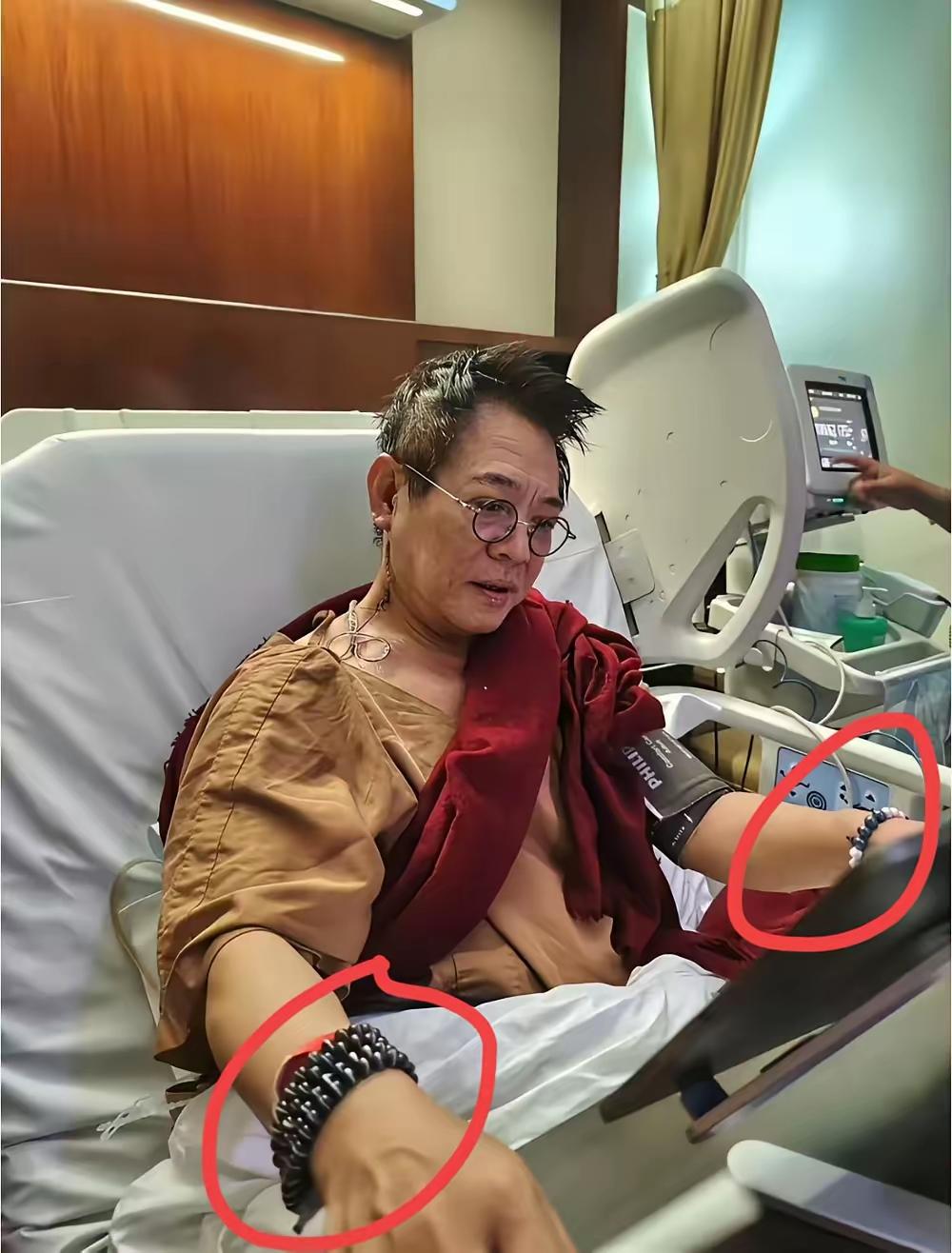 我有点理解李连杰了。多年信佛，身体还是反复生病。即使全靠医疗治病，却还是身穿