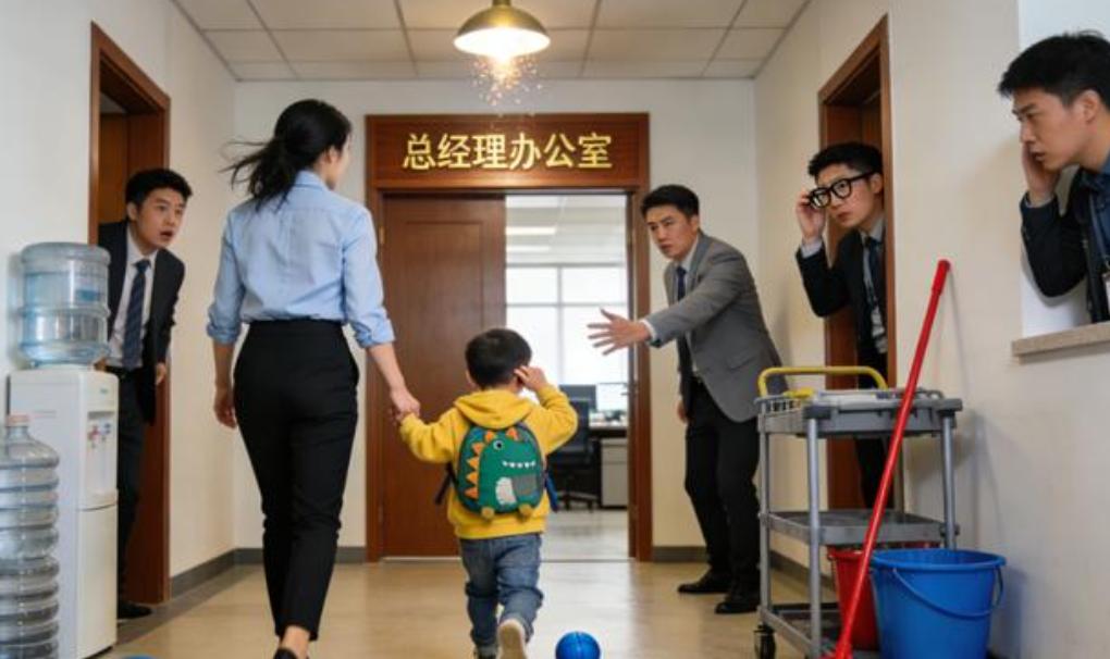 在机关事业单位，每年一到七八月份暑假，就会出现一道特别的风景线，办公室不再是单纯