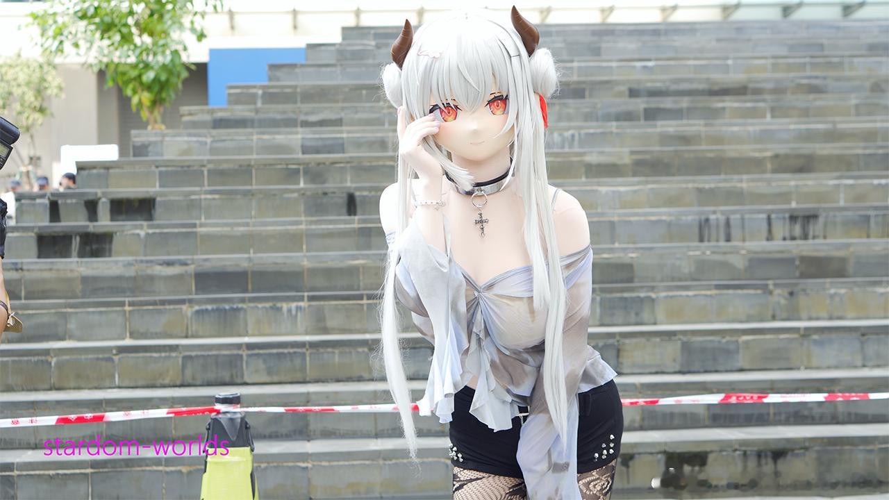 cosplay碧蓝航线coskigurumi2025广州CICF漫展可爱娃娃