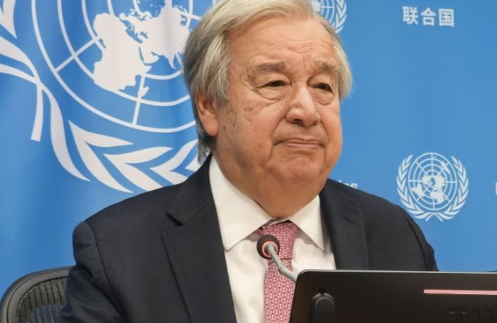 以总理下令清退联合国设施后不到二十四小时，古特雷斯迅速回应了。 8月26