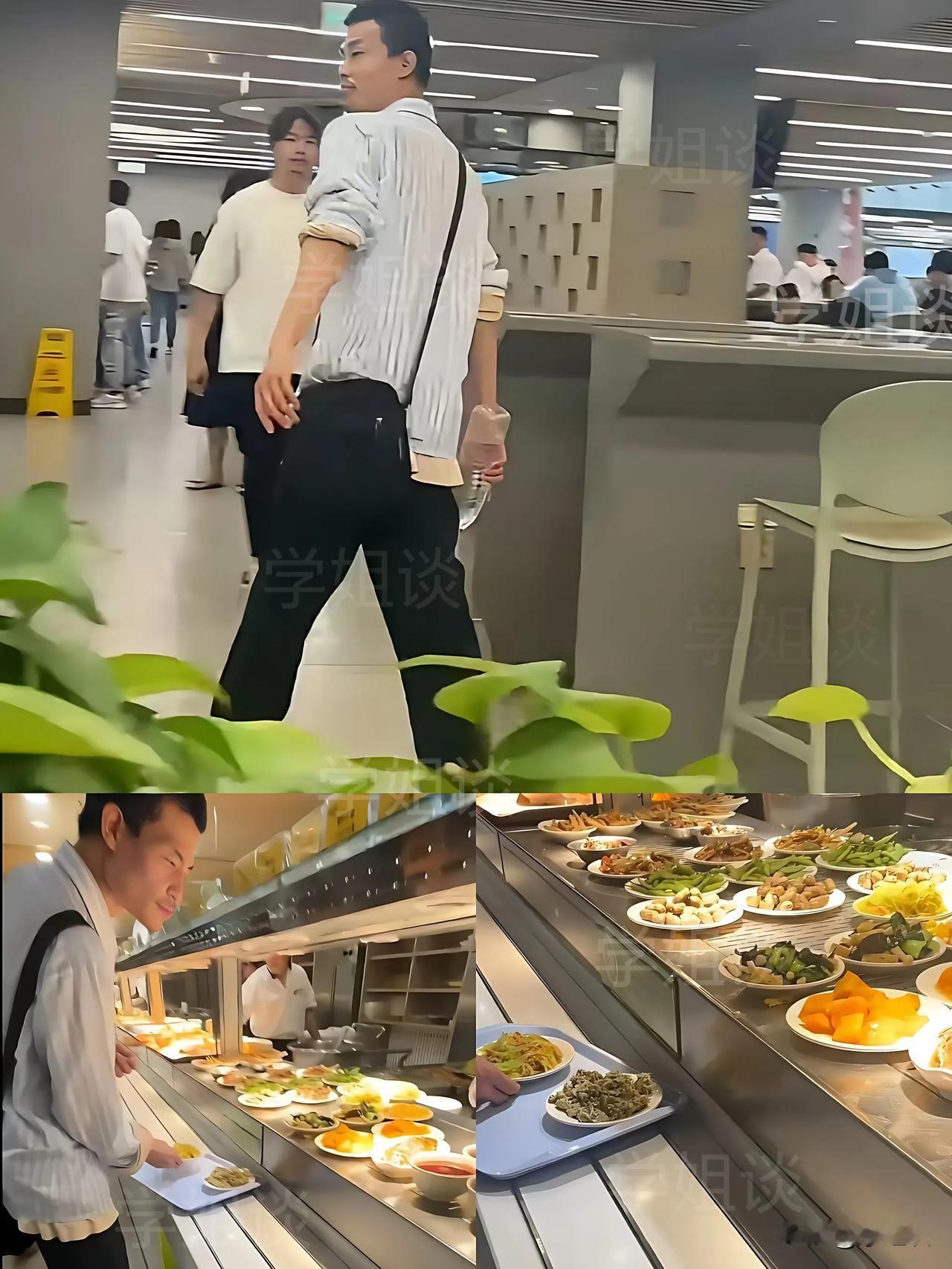 好消息，据北大食堂校友透露，韦东奕吃饭不再只吃馒头和豆腐了近日，有网友在北大