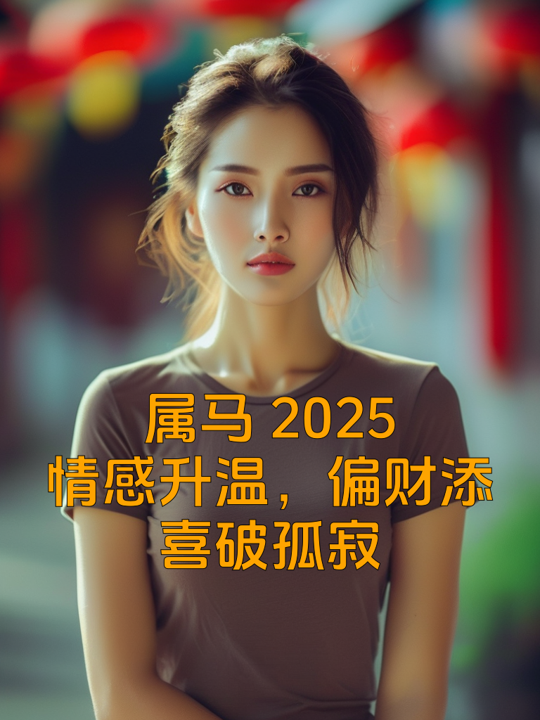 属马2025：情感升温，偏财添喜破孤寂