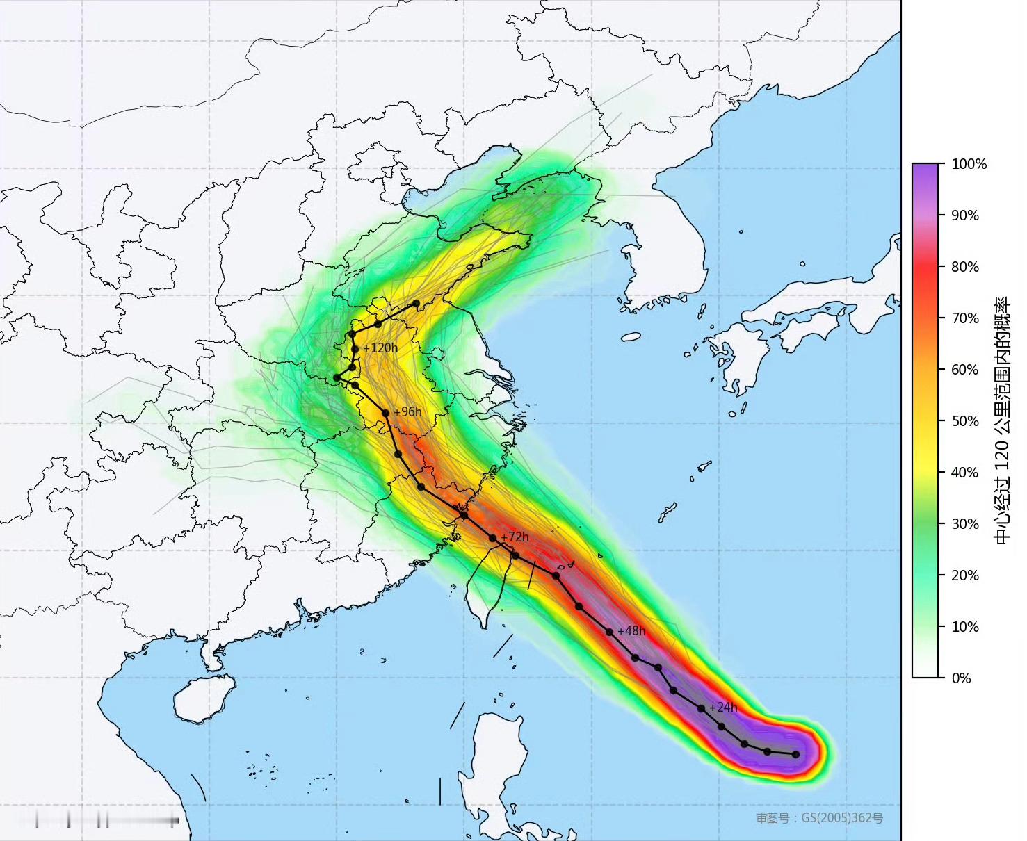 台风巴威可能正面登陆上海是不是有点说法，有金蟾坐阵，台风都绕开走