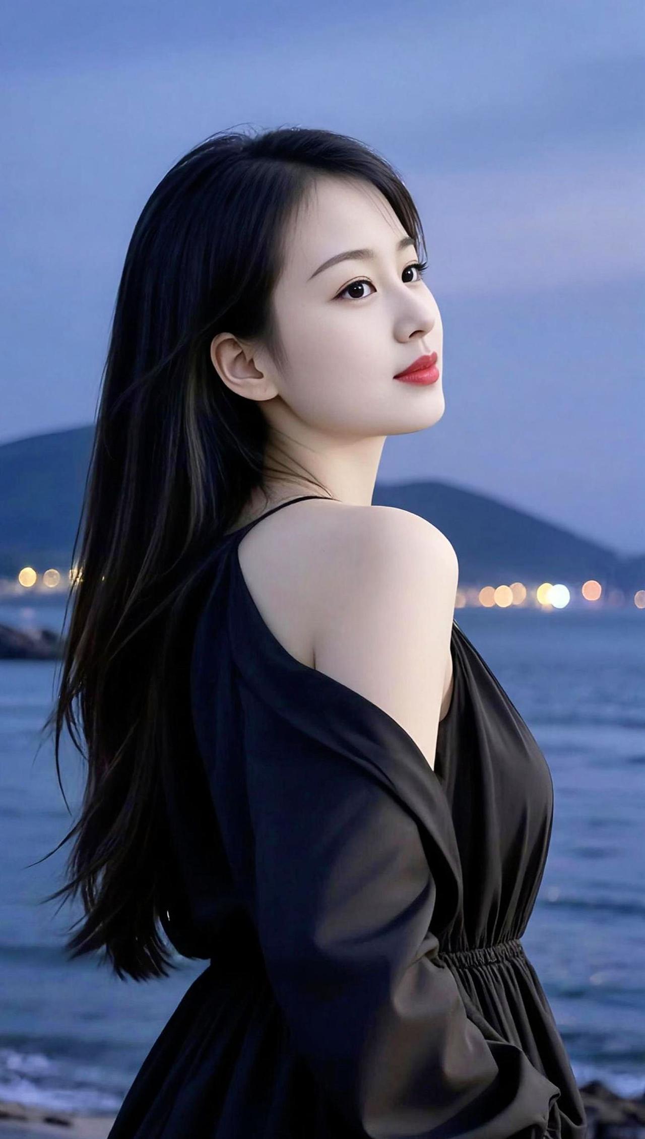 清纯甜美女孩简约穿搭气质穿搭颜值