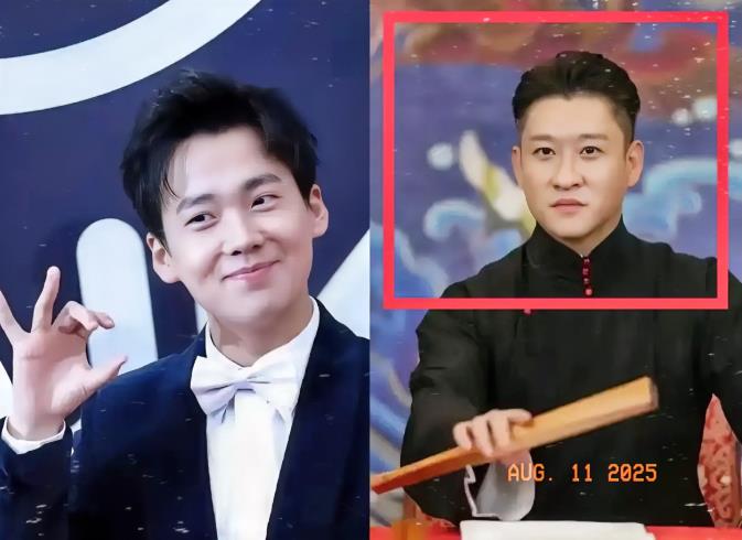 郭麒麟在综艺后台冲曹云金喊了声“金兄”，话筒都没开，全场却静得能听见呼吸