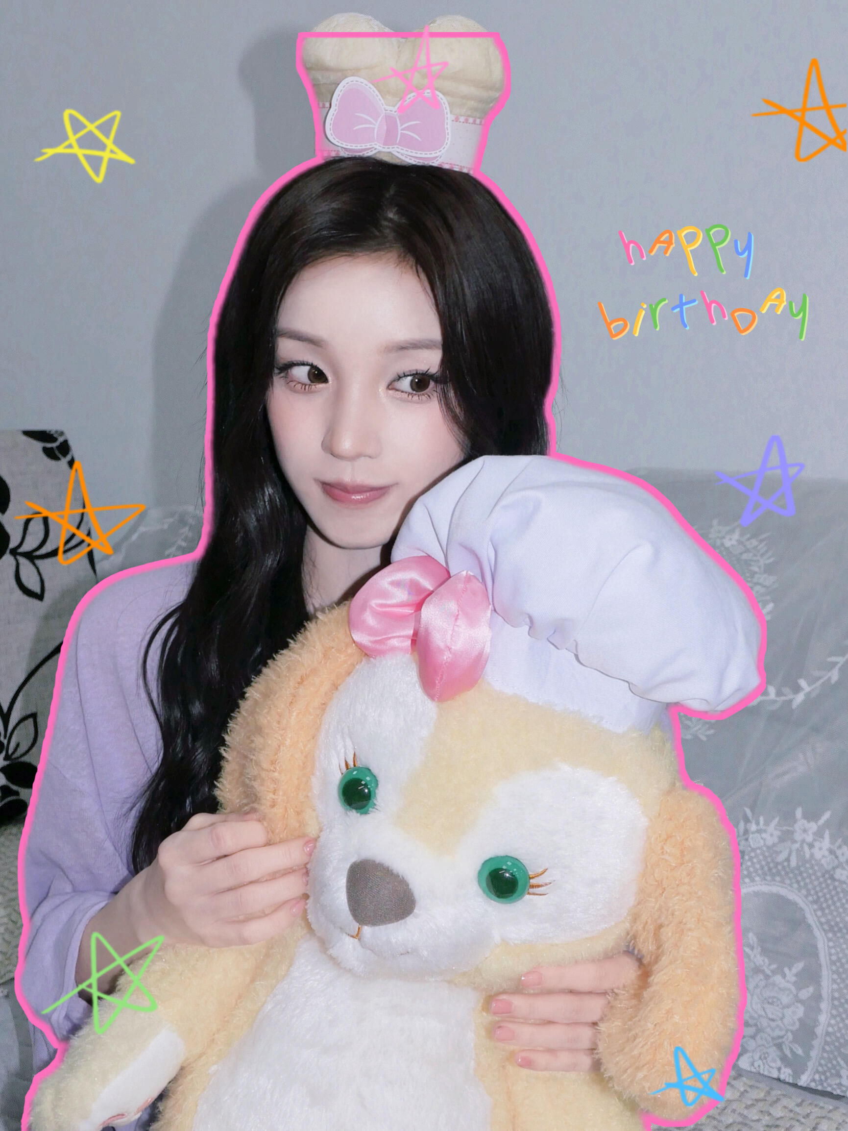 宋雨琦🍠更新~summer☀️🤳🎂🐶😘饼妈陪饼饼过生日哈哈宋雨琦
